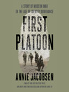 Cover image for First Platoon